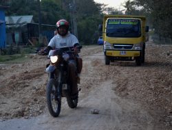 Motorista Iha Lautém Husu MOP Fui Alkatraun Ba Estrada La’ós Ateuru Ho Rai Mutin